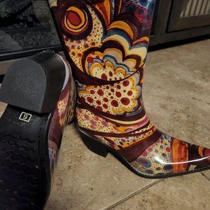 Nomad cowgirl rain boots